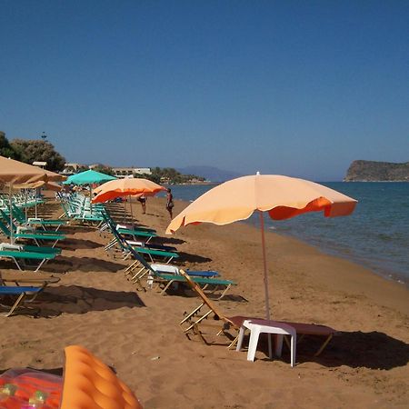 Kato Stalos Beach Bagian luar foto